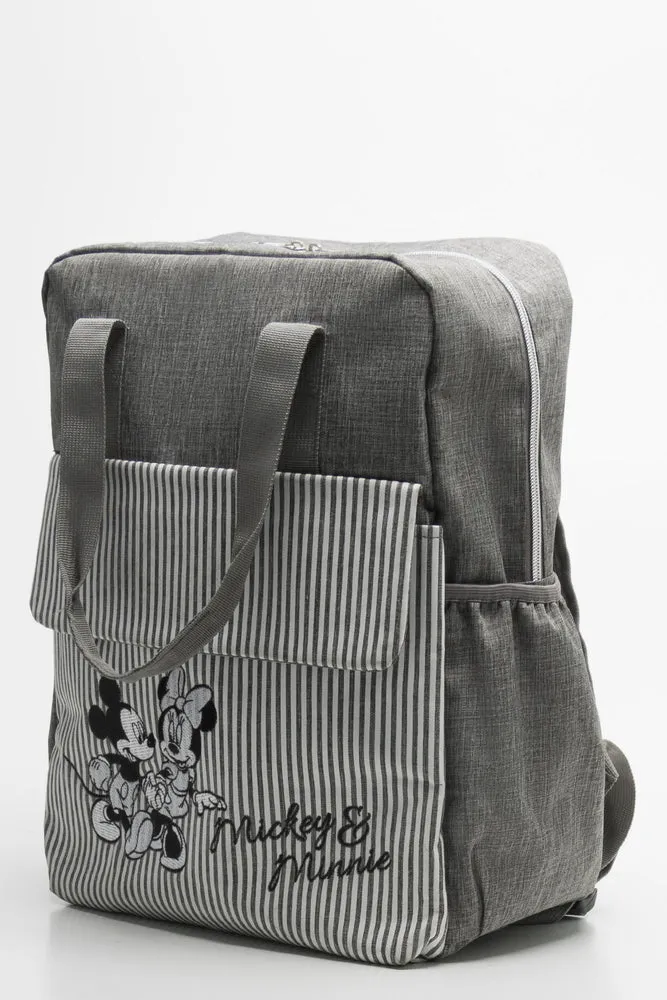Minnie Mouse Backpack Nappy Bag Grey sold by Ackermas product image thumbnail 2