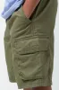 Woven Styled Cargo Shorts Khaki sold by Ackermas