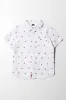Short Sleeve Shirt White sold by Ackermas