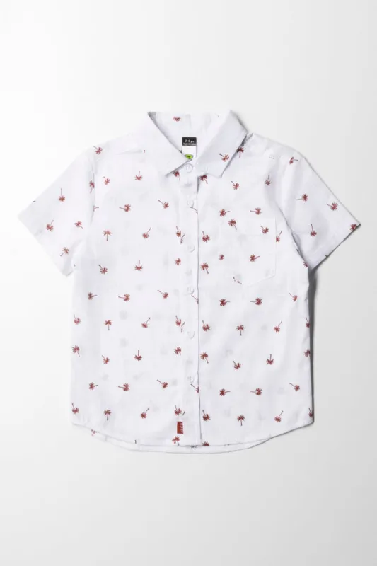 Short Sleeve Shirt White sold by Ackermas