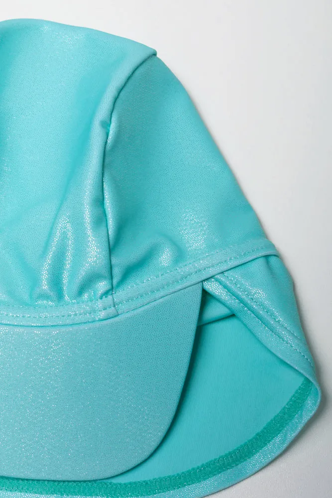 Swimsuit With Hat Teal sold by Ackermas product image thumbnail 4