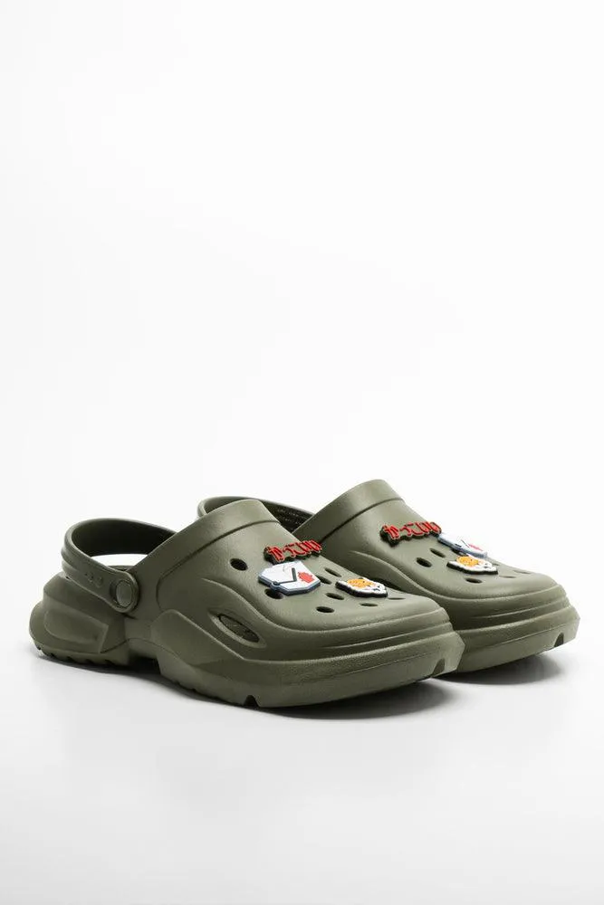 Charms Clog Dark Green sold by Ackermas