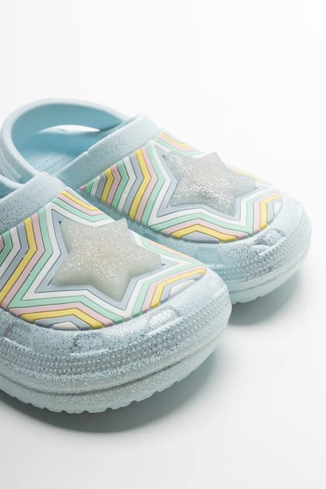 Star Light Up Clog Blue sold by Ackermas product image thumbnail 3