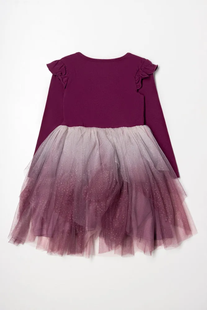 Disney Princesses Dress Burgundy sold by Ackermas product image thumbnail 3