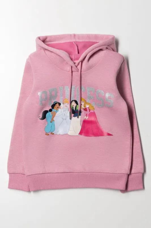 Disney Princesses Hooded Track Top Pink sold by Ackermas
