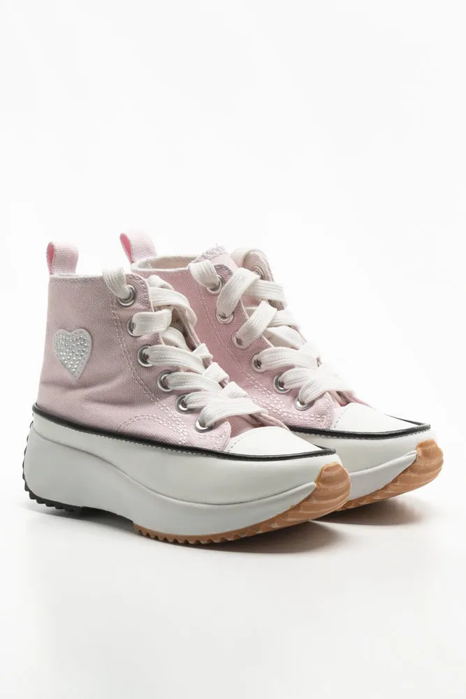 High Top Sneaker Pink sold by Ackermas