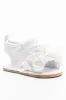 Frill Sandal White sold by Ackermas