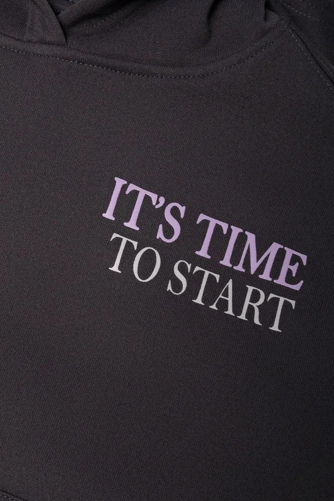 Hooded Track Top Black sold by Ackermas product image thumbnail 2