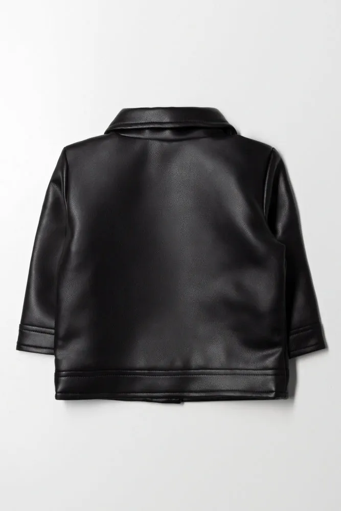 Biker Jacket Black sold by Ackermas product image thumbnail 3