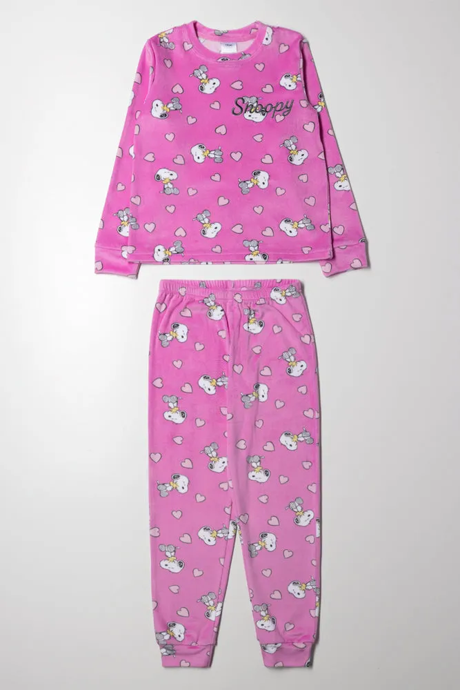 Snoopy Pyjamas Lilac sold by Ackermas