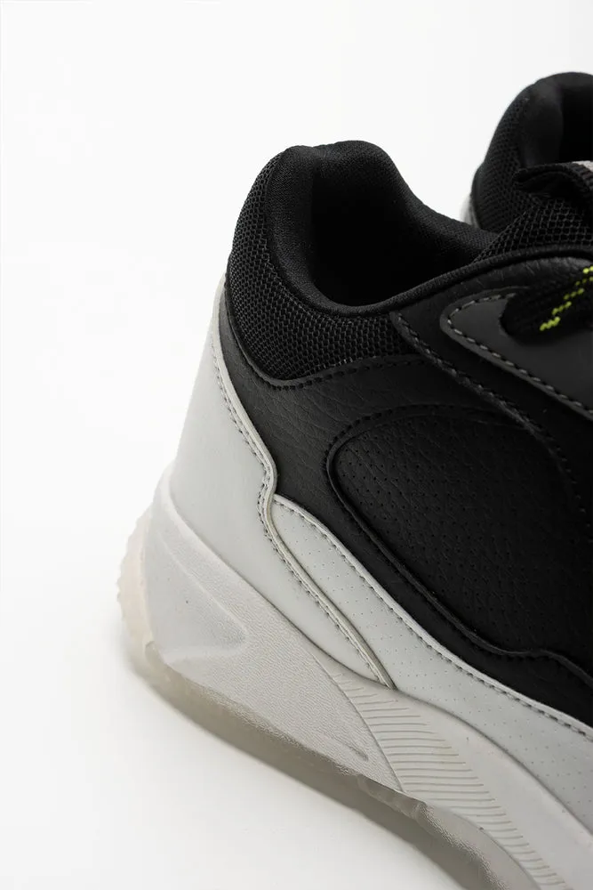 Basketball High Top Sneaker Black sold by Ackermas product image thumbnail 3