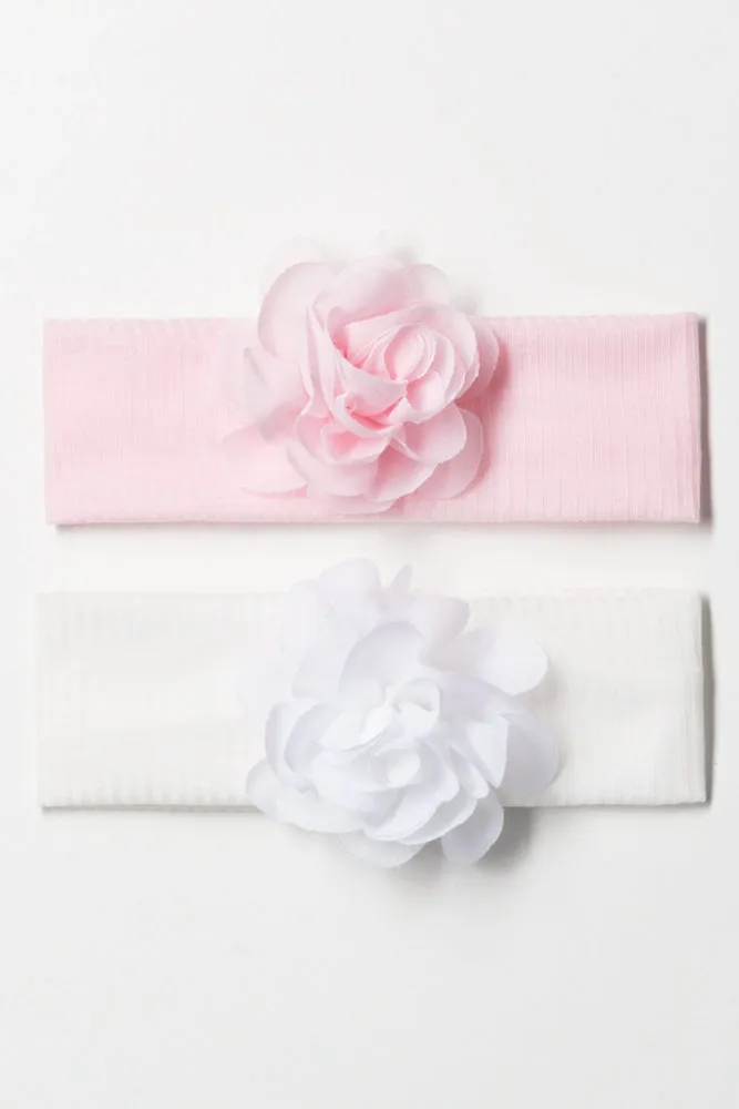 2 Pack Head Band White & Pink sold by Ackermas