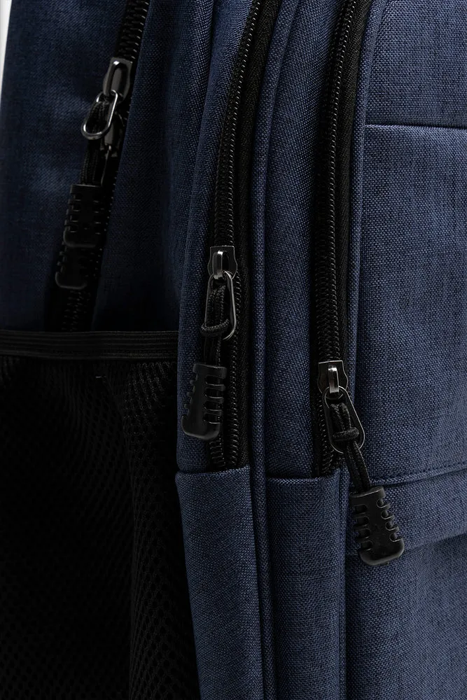 3 Divison Laptop USB Bag Dark Blue sold by Ackermas product image thumbnail 5