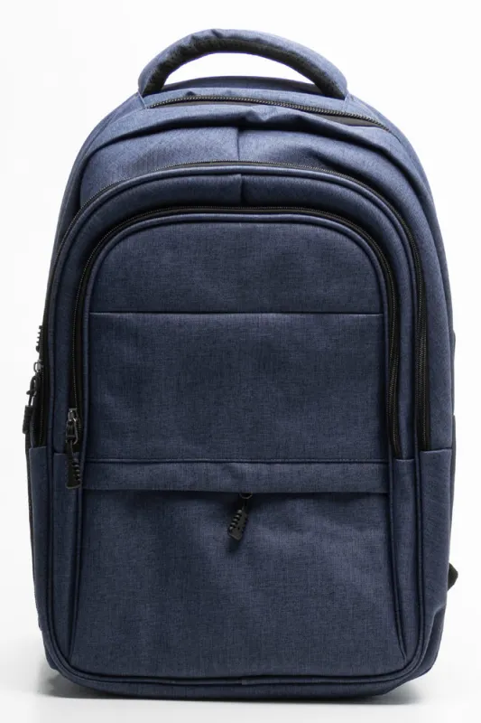 3 Divison Laptop USB Bag Dark Blue sold by Ackermas