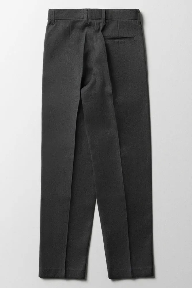 Boys Regular Fit Trouser Grey sold by Ackermas product image thumbnail 3