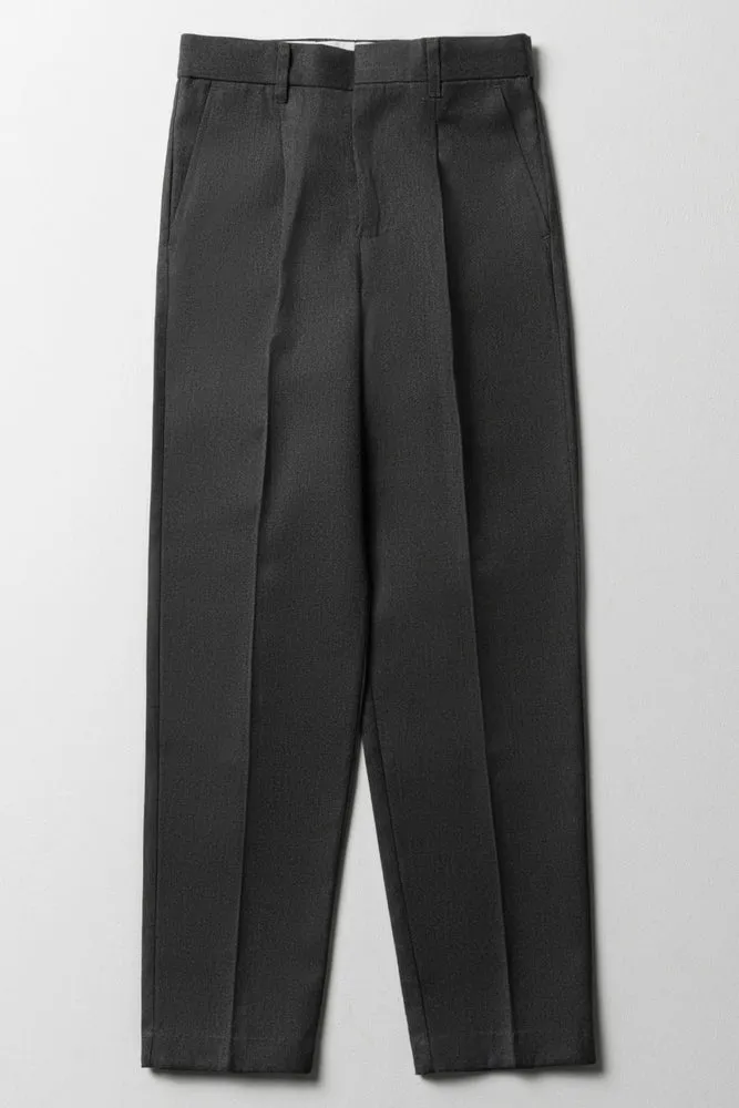 Boys Regular Fit Trouser Grey sold by Ackermas