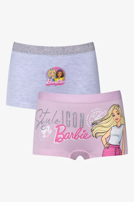 Barbie 2 Pack Boyleg Panties Pink sold by Ackermas
