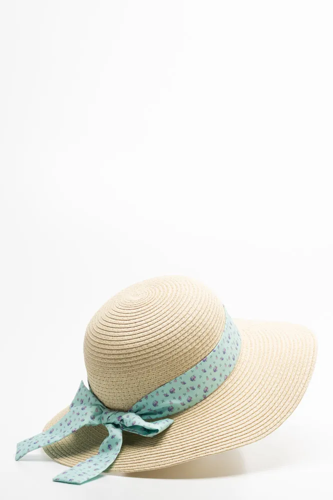 Ribbon Sunhat Green sold by Ackermas product image thumbnail 2
