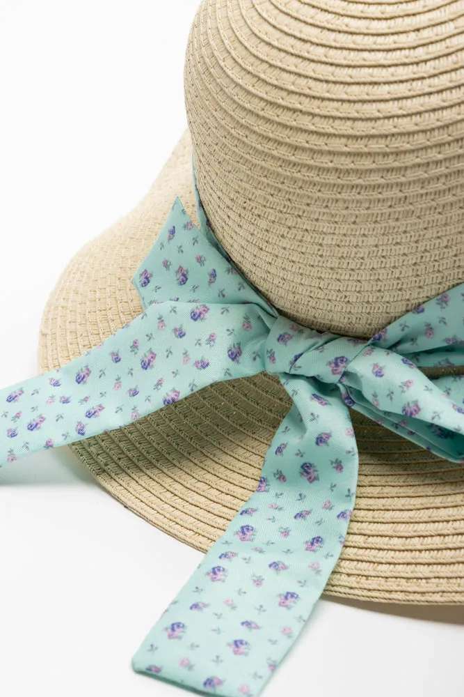 Ribbon Sunhat Green sold by Ackermas product image thumbnail 3