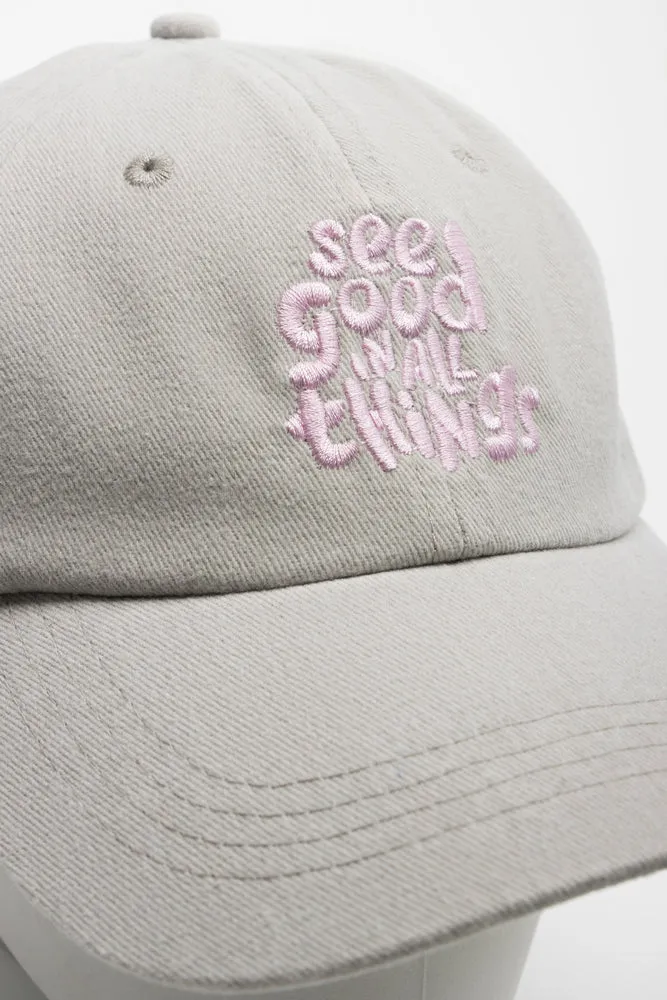 Peak Cap Grey sold by Ackermas product image thumbnail 3