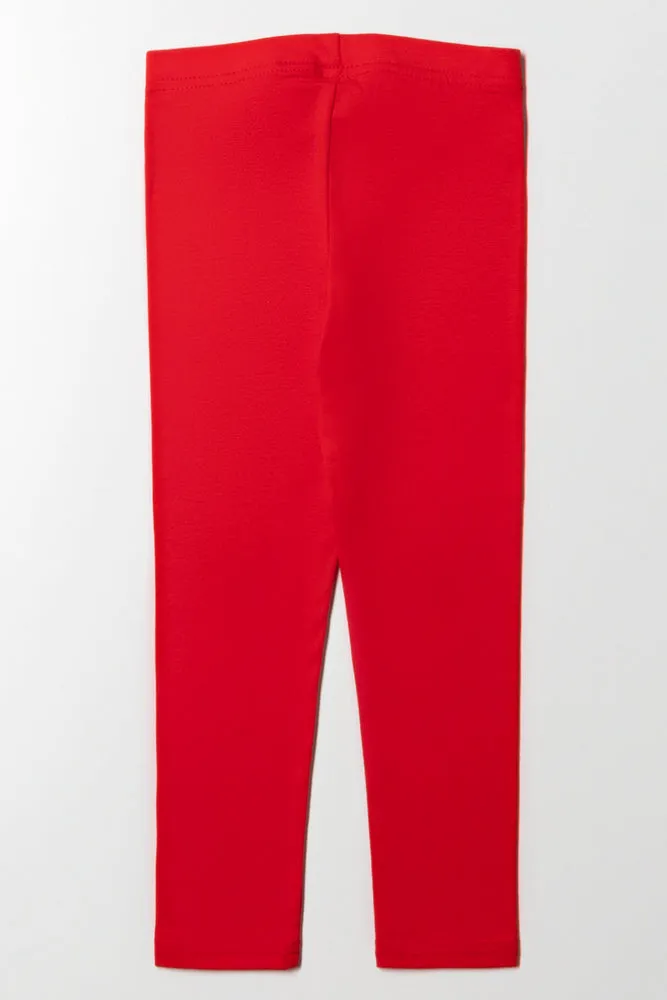 Heart Leggings Red sold by Ackermas product image thumbnail 3