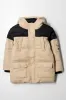 Hooded Puffer Parka Jacket Natural sold by Ackermas