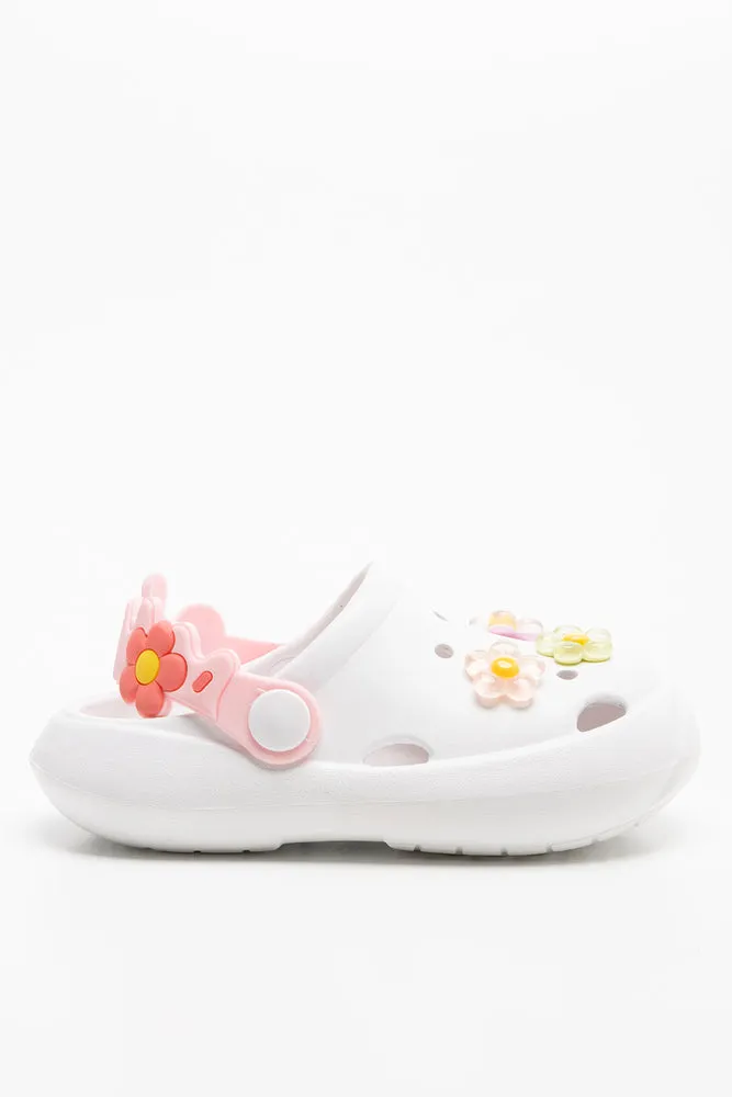 Daisy Clog White sold by Ackermas product image thumbnail 2