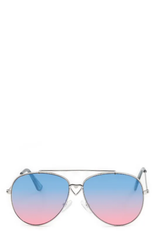 Ombre Sunglasses Blue sold by Ackermas