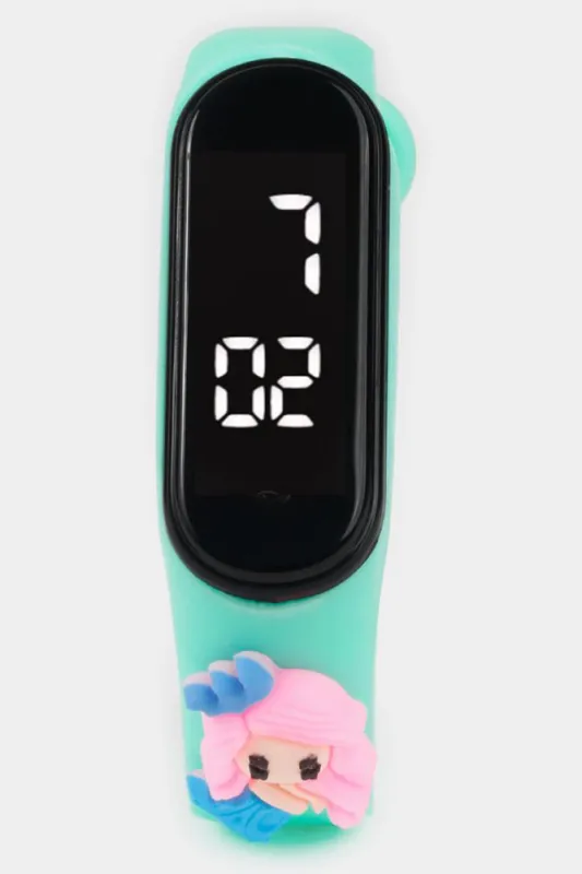Digital Watch Aqua sold by Ackermas
