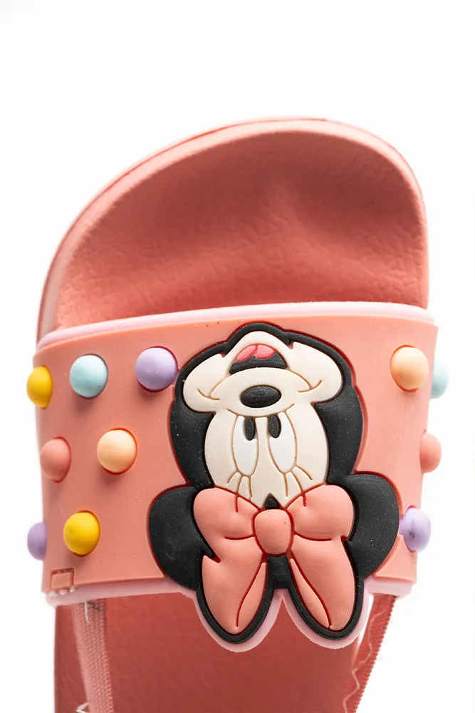 Minnie Mouse Slide Coral sold by Ackermas product image thumbnail 5