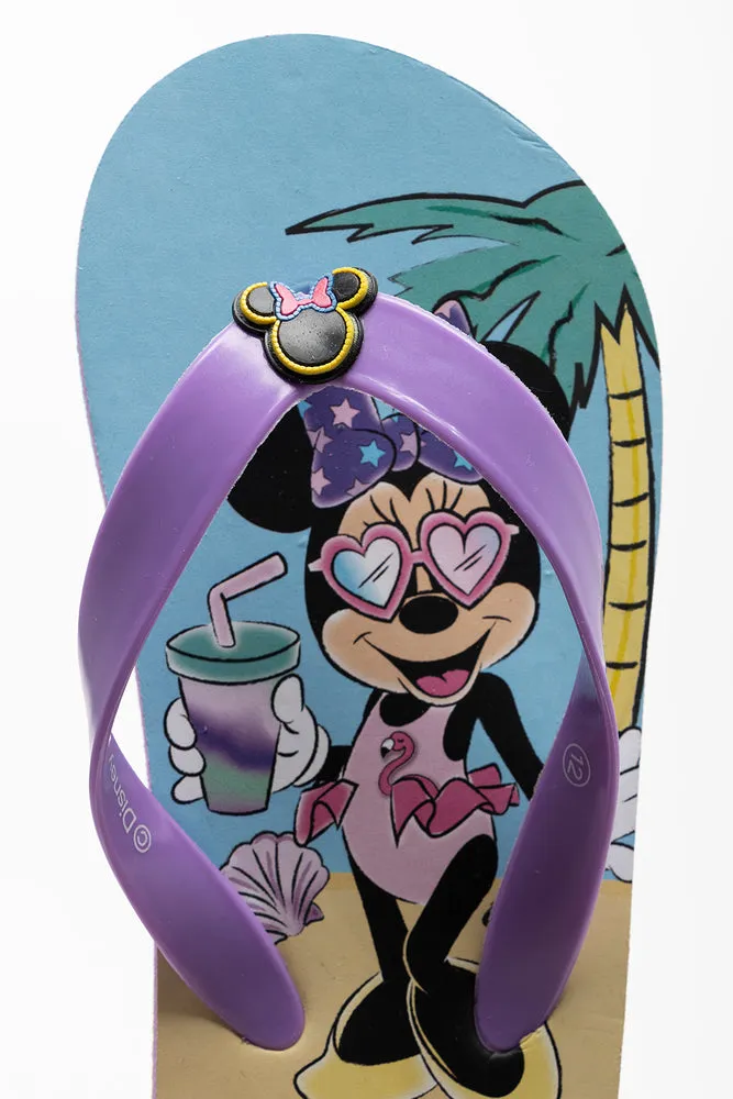Minnie Mouse Flip Flop Purple sold by Ackermas product image thumbnail 5