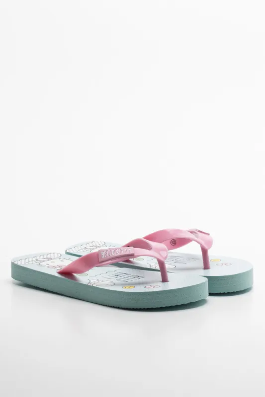 Hello Kitty Flip Flop Pink sold by Ackermas