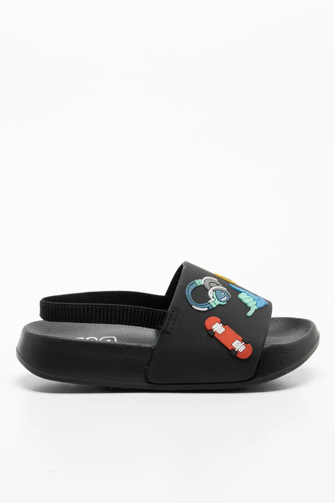 Pool Slide Black sold by Ackermas product image thumbnail 2