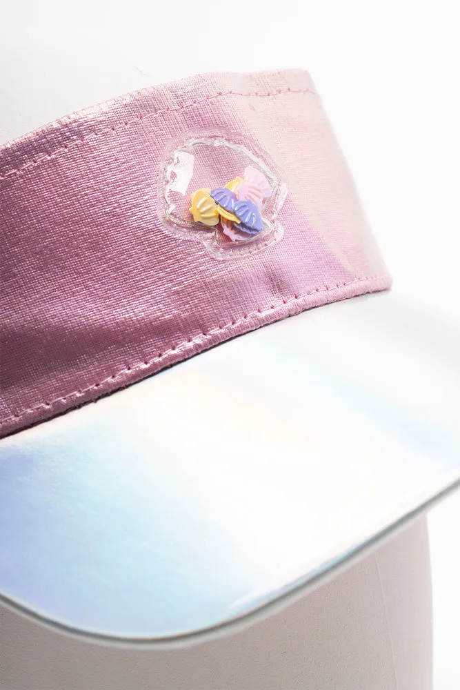 Seashell Visor Pink sold by Ackermas product image thumbnail 3