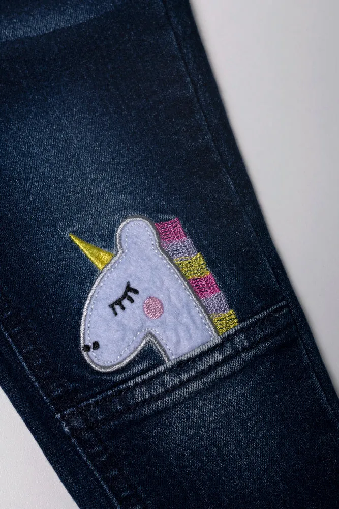 Denim Jeans Dark Blue sold by Ackermas product image thumbnail 2