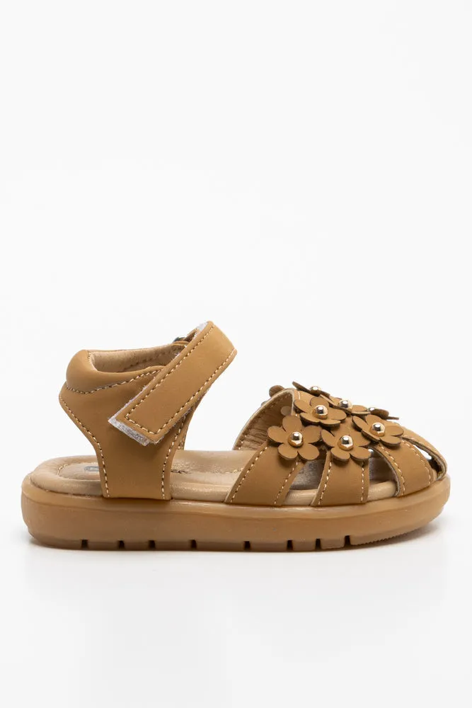 Flower Sandal Brown sold by Ackermas product image thumbnail 2