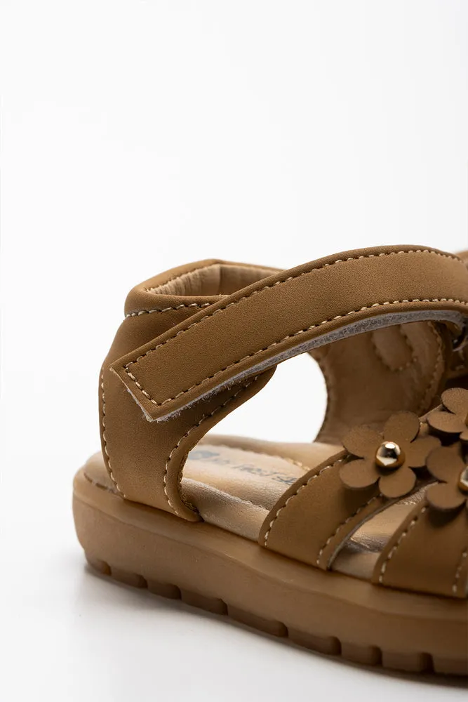 Flower Sandal Brown sold by Ackermas product image thumbnail 4