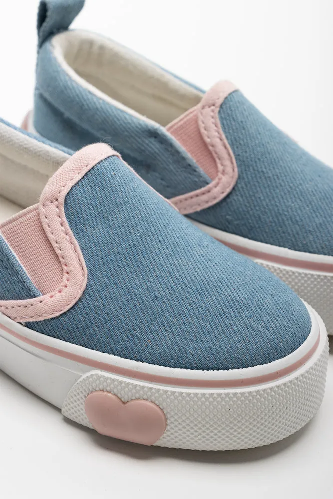Slip On Denim Sneaker Blue sold by Ackermas product image thumbnail 3