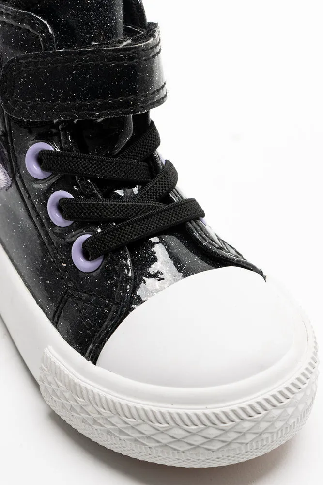 Glitter Hightop Sneaker Black sold by Ackermas product image thumbnail 3