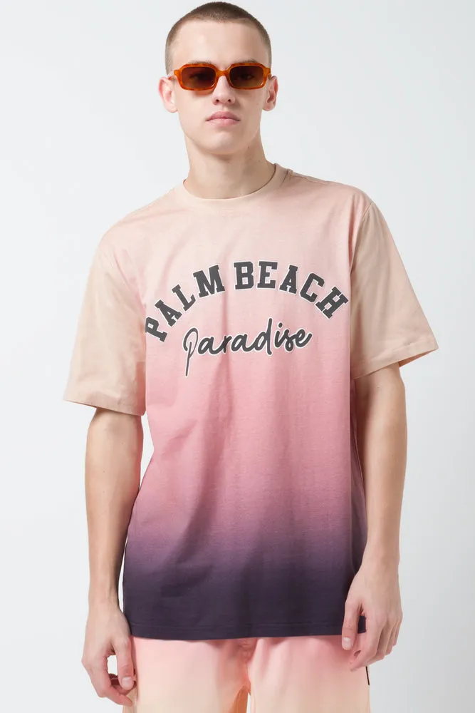 Palm Beach Ombre T-Shirt Multi sold by Ackermas