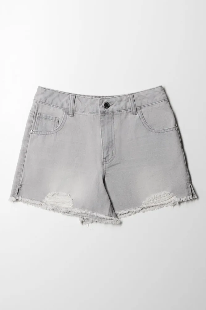 Cheeky Denim Short Grey sold by Ackermas