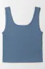 Seamless Textured Knotch Vest Blue sold by Ackermas