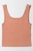 Seamless Textured Knotch Vest Natural sold by Ackermas
