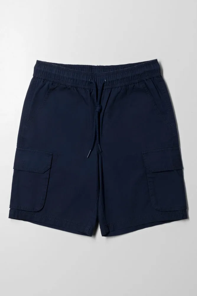 Cargo Shorts Navy sold by Ackermas