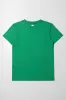 Crew Neck Short Sleeve T-Shirt Green sold by Ackermas