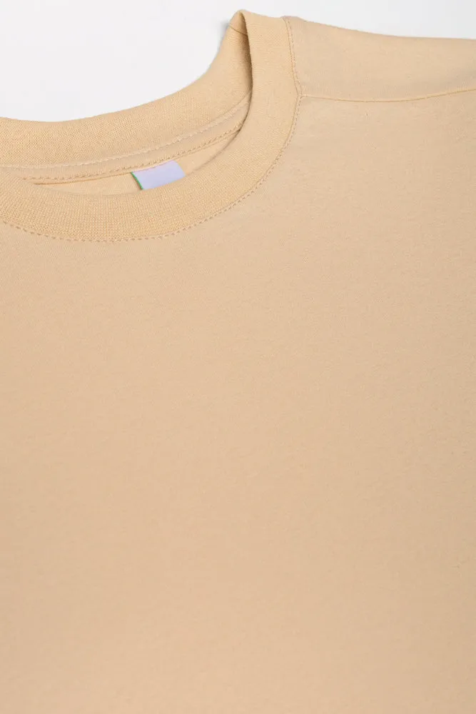 Long Sleeve T-Shirt Natural sold by Ackermas product image thumbnail 2