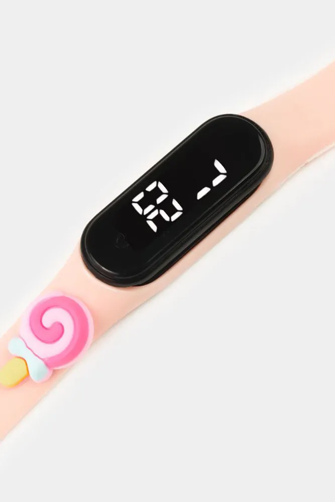 Digital Watch Pink sold by Ackermas product image thumbnail 2