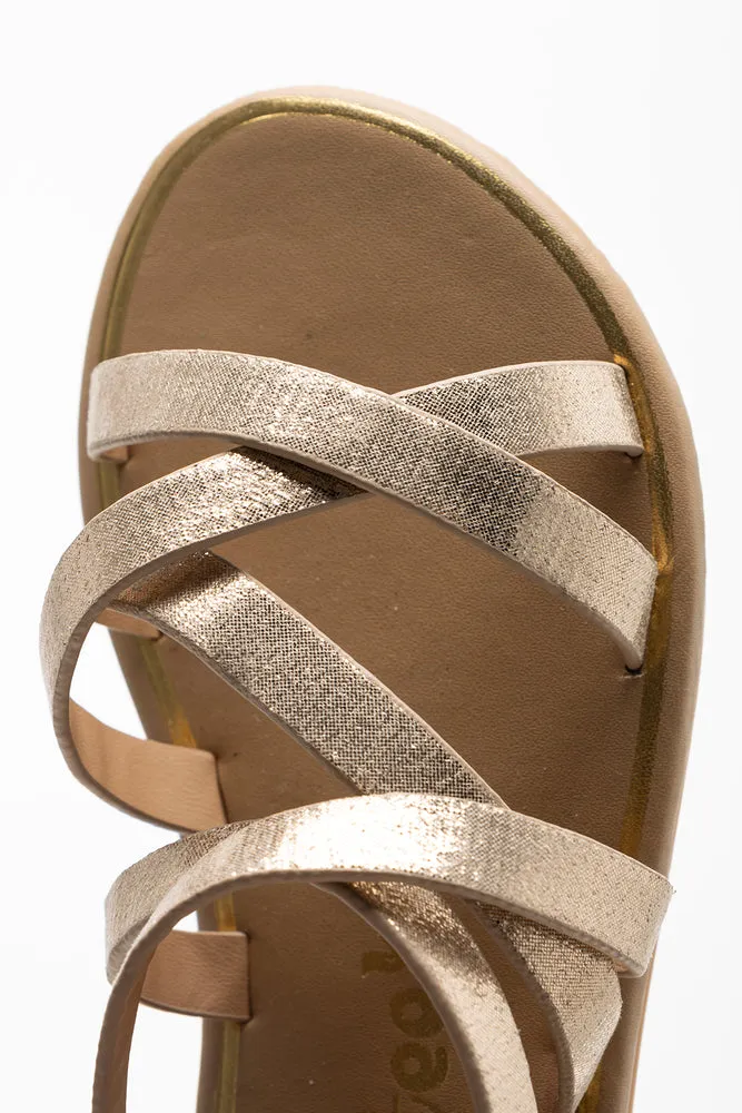 Daisy Buckle Sandal Gold sold by Ackermas product image thumbnail 5