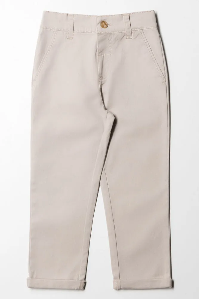 Chino Pants Natural sold by Ackermas