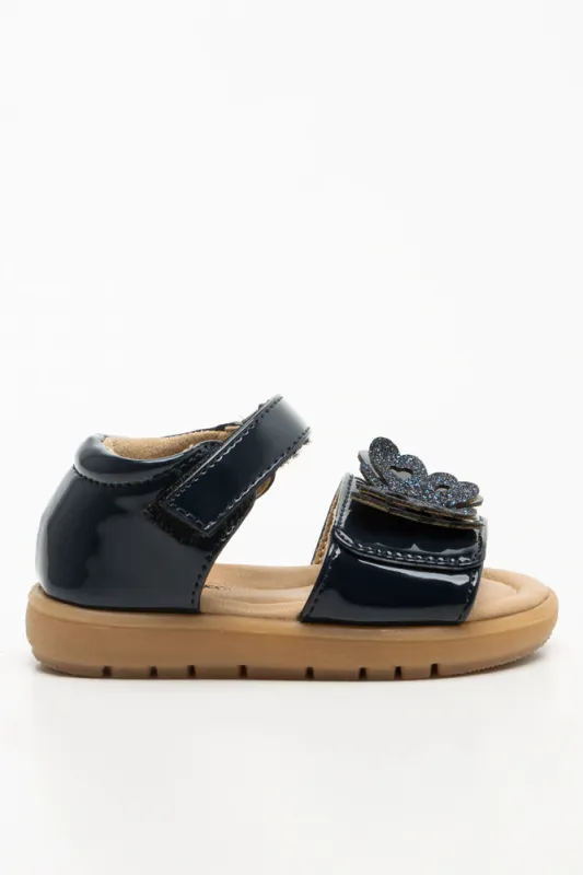 Butterfly Sandal Navy sold by Ackermas